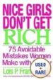 NICE GIRLS DON T GET RICH di FRANKEL, LOIS P. 