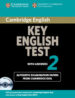 CAMBRIDGE KEY ENGLISH TEST 2 (STUDENT BOOK WITH ANSWERS AND AUDIO -CD (2)) di VV.AA. 