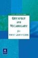 GRAMMAR AND VOCABULARY FOR FIRST CERTIFICATE (WITHOUT KEY) de PRODROMOU, LUKE 