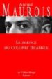 LES SILENCES DU COLONEL BRAMBLE de MAUROIS, ANDRE 