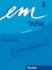 EM NEU 2008: BRCKENKURS: LEHRERHANDBUCH (LIBRO DEL PROFESOR) di VV.AA. 