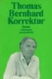 KORREKTUR de BERNHARD, THOMAS 