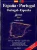 ESPAA PORTUGAL = PORTUGAL ESPANHA (1:500000). TRAVEL ATLAS di VV.AA. 