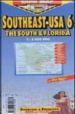 USA 6 THE SOUTH AND FLORIDA (1:3000000) (BERNDTSON AND BERNDTSON MAPS) di VV.AA. 