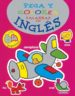 PEGA Y COLOREA PALABRAS INGLES di VV.AA. 