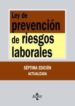 LEY DE PREVENCION DE RIESGOS LABORALES (7 EDICION) de GONZALEZ BIEDMA, EDUARDO 