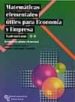 MATEMATICAS ELEMENTALES UTILES PARA ECONOMIA Y EMPRESA: VADEMECUM II. GEOMETRIA PLANA ELEMENTAL de PRIETO SAEZ, EMILIO  BUENDIA CAPELLO, MONICA 