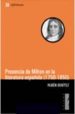 PRESENCIA DE MILTON EN LA LITERATURA ESPAOLA (1750-1850) di BENITEZ, RUBEN 