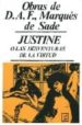 JUSTINE O LAS DESVENTURAS DE LA VIRTUD (4 ED.) de SADE, MARQUES DE 