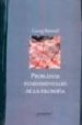 PROBLEMAS FUNDAMENTALES DE LA FILOSOFIA de SIMMEL, GEORG 