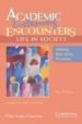 ACADEMIC LISTENING ENCOUNTERS: LIFE IN SOCIETY (AUDIO CASSETTE) de SANABRIA, KIM 