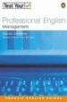 TEST YOUR PROFESSIONAL ENGLISH: MANAGEMENT di VV.AA. 