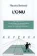 L ONU (5TH ED.) de BERTRAND, MAURICE 