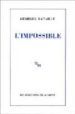 L IMPOSSIBLE di BATAILLE, GEORGES 