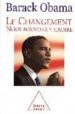 LE CHANGEMENT di OBAMA, BARACK 