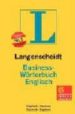 LANGENSCHEIDT BUSINESS-WRTERBUCH ENGLISCH di VV.AA. 