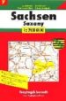 SACHSEN (SAJONIA) (1:200.000) di VV.AA. 