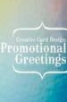 CREATIVE CARD DESIGN: PROMOTIONAL GREETINGS di VV.AA. 