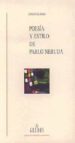 POESIA Y ESTILO DE PABLO NERUDA de ALONSO, AMADO 