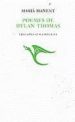 POEMES DE DYLAN THOMAS de MANENT, MARIA 