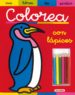 COLOREA CON LAPICES (4 TITULOS) (INCLUYE 6 LAPICES DE COLORES) di VV.AA. 