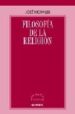 FILOSOFIA DE LA RELIGION de MORALES MARTIN, JOSE 