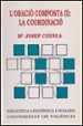L'ORACIO COMPOSTA (I): LA COORDINACIO de CUENCA, Mª JOSEP 
