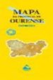 MAPA PROVINCIAL DE OURENSE di VV.AA. 