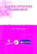 LAS EXCEPCIONES CAMBIARIAS de BARRERO RODRIGUEZ, ENRIQUE 