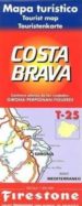 MAPA COSTA BRAVA T-25 [MATERIAL CARTOGRAFICO] di VV.AA. 