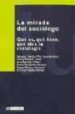 LA MIRADA DEL SOCIOLOGO de CARDUS, SALVADOR 