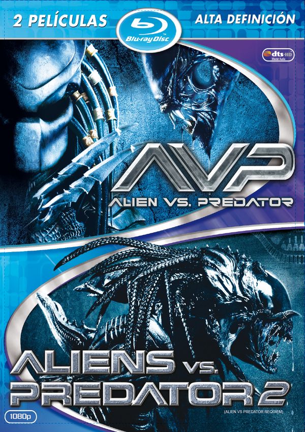 PACK ALIEN VS. PREDATOR + ALIENS VS. PREDATOR 2 - BLU RAY - de Paul W.S ...