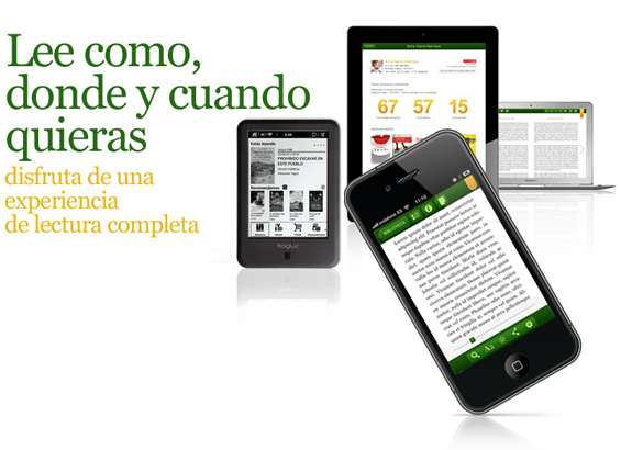 Lee como, donde y cuando quieras. Disfruta de una experiencia de lectura completa