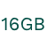 Capacidad 16 GB