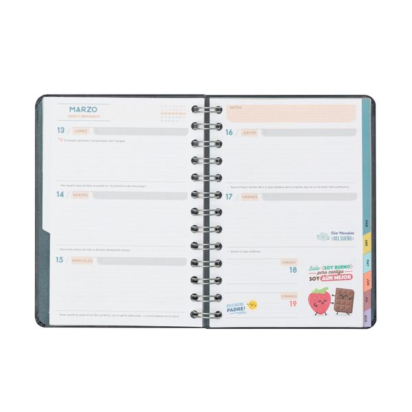 Mr. Wonderful - Planificador semanal - Mi tiempo, mis planes