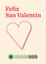 Spotify para un San Valentín