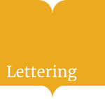 Lettering