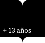 Más de 13 años