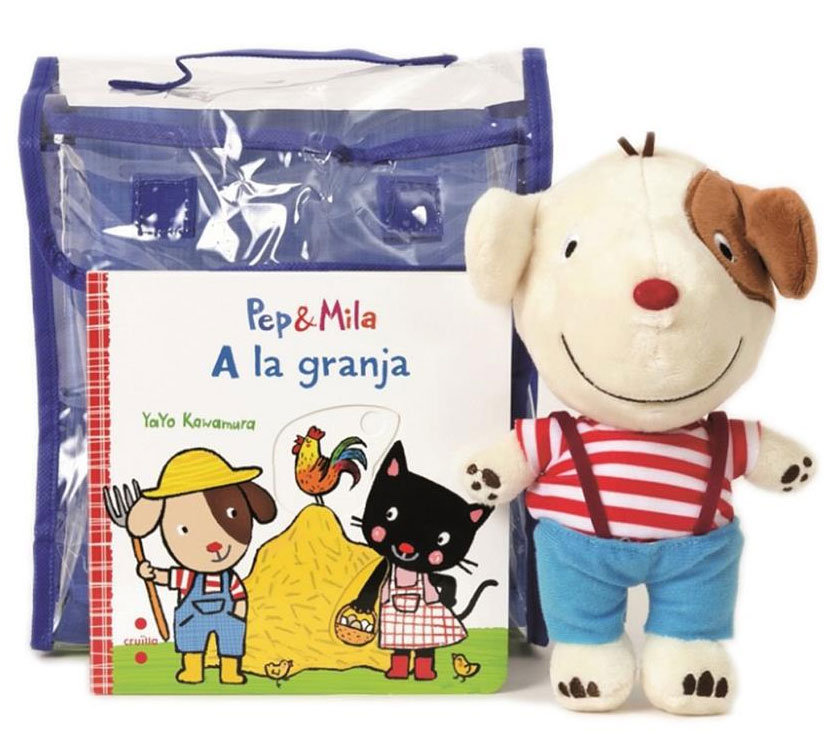 Pepe y Mila pasan el día en la granja + peluche