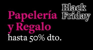 75% dto. en selección de Papelería y regalo