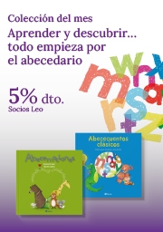 libros y letras del abecedario