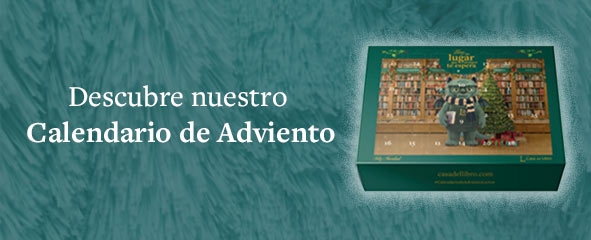 Imagen del calendario de adviento de libros. Es una caja con la imagen de Truman