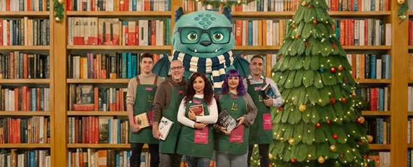 imagen de los libreros y Truman