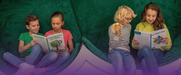 niños leyendo