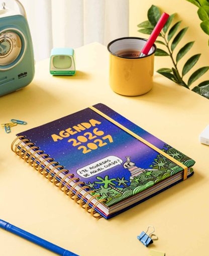 Agenda de 72 Kilos sobre la mesa