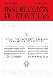 Portada blanca y roja con letras
