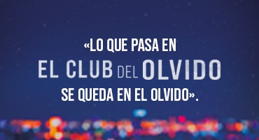 Lo que pasa en El club del olvido se queda en el olvido