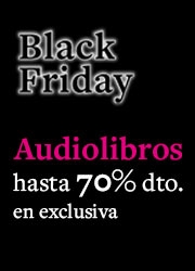 texto oferta en blanco y magenta y fondo negro
