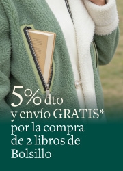 chica con un libro en el bolsillo