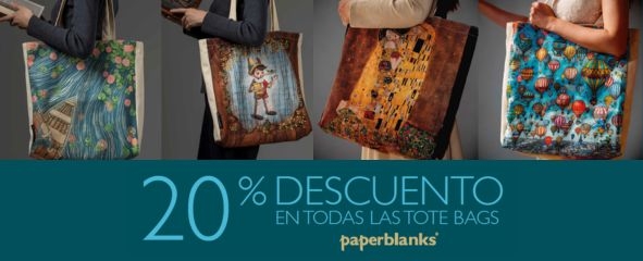 Bolsas Paperblanks: 20% de descuento